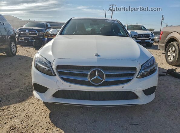 W1KWF8DBXMR641389 2021 MERCEDES-BENZ C White Դիմացի տեսք