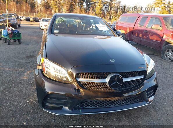 W1KWF8EB0MR633221 2021 MERCEDES-BENZ C-CLASS Black Rear interior view