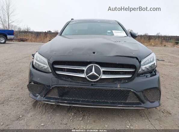 W1KWF8EB4MR614431 2021 MERCEDES-BENZ C-CLASS Black Widok zestawu wskaźników