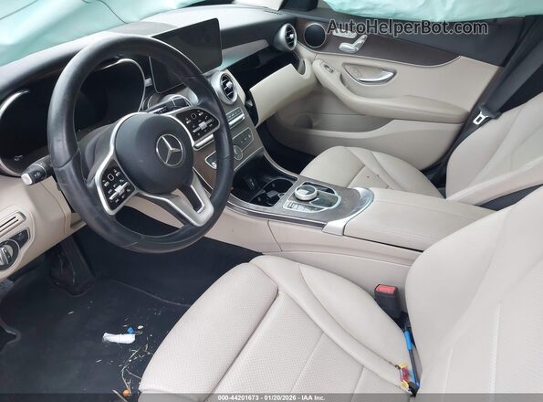 W1KWF8EB4MR614431 2021 MERCEDES-BENZ C-CLASS Black Widok wnętrza z przodu