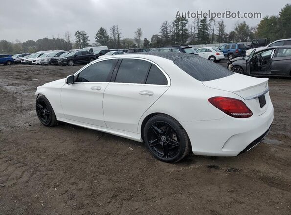 W1KWF8EB6MR621588 2021 MERCEDES-BENZ C White Rear left