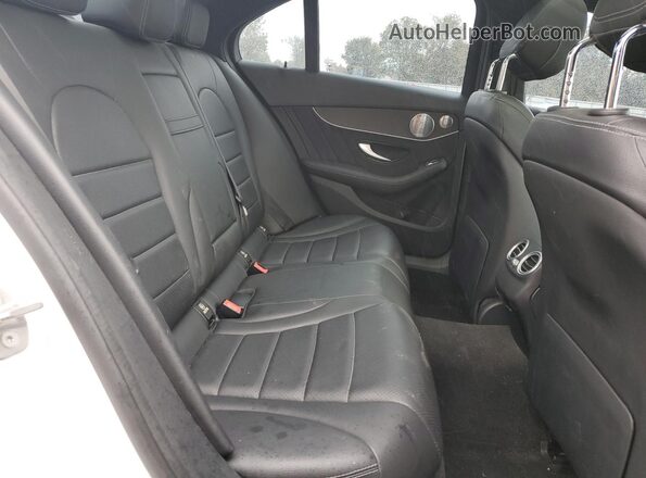 W1KWF8EB6MR621588 2021 MERCEDES-BENZ C White Rear seats view