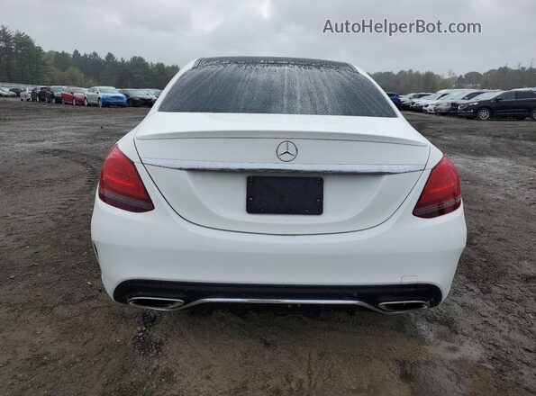 W1KWF8EB6MR621588 2021 MERCEDES-BENZ C White Rear view