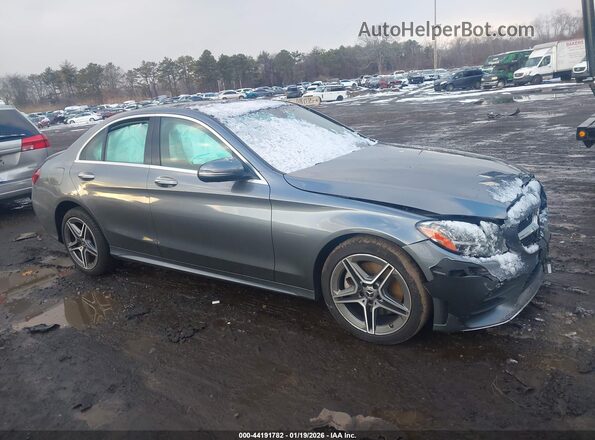 W1KWF8EB7MR634267 2021 MERCEDES-BENZ C-CLASS Gray Вид задньої частини салону