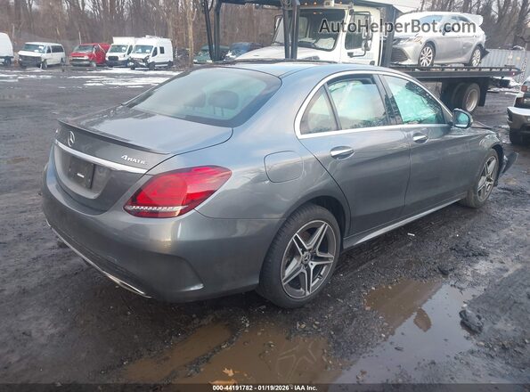 W1KWF8EB7MR634267 2021 MERCEDES-BENZ C-CLASS Gray Задня права чверть
