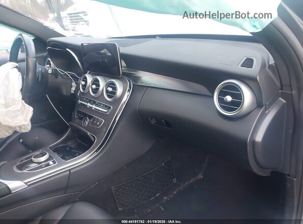 W1KWF8EB7MR634267 2021 MERCEDES-BENZ C-CLASS Gray Вид салону спереду