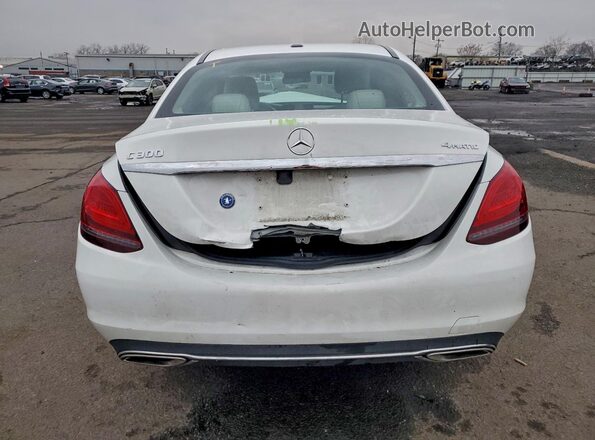 W1KWF8EB9MR644623 2021 MERCEDES-BENZ C Белый Вид сзади