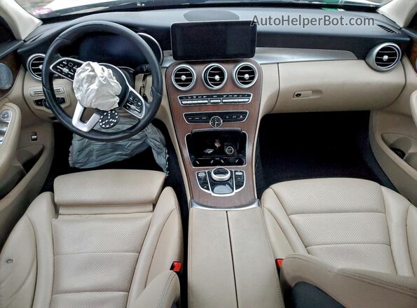 W1KWF8EB9MR644623 2021 MERCEDES-BENZ C Белый Вид панели приборов