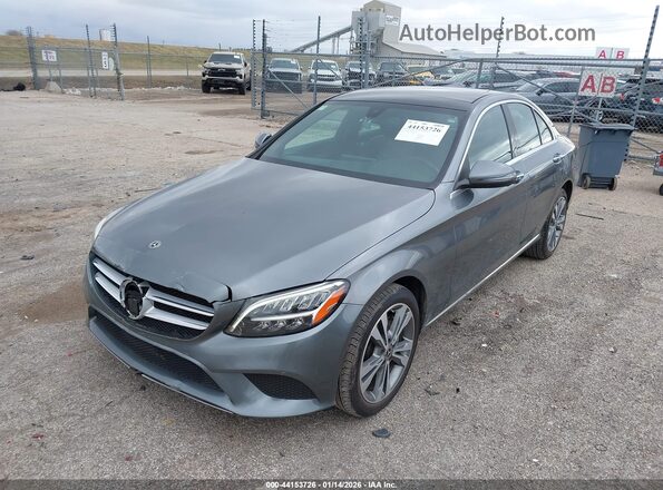 W1KWF8EBXMR606446 2021 MERCEDES-BENZ C Gray Przód lewy