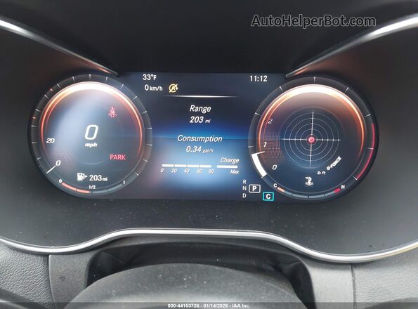 W1KWF8EBXMR606446 2021 MERCEDES-BENZ C Gray Widok tylnych siedzeń