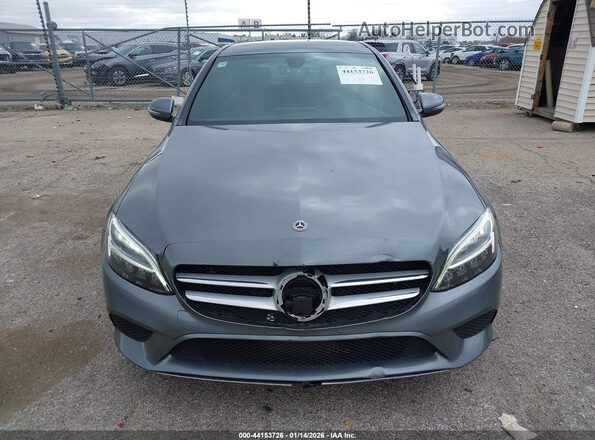 W1KWF8EBXMR606446 2021 MERCEDES-BENZ C Gray Widok zestawu wskaźników