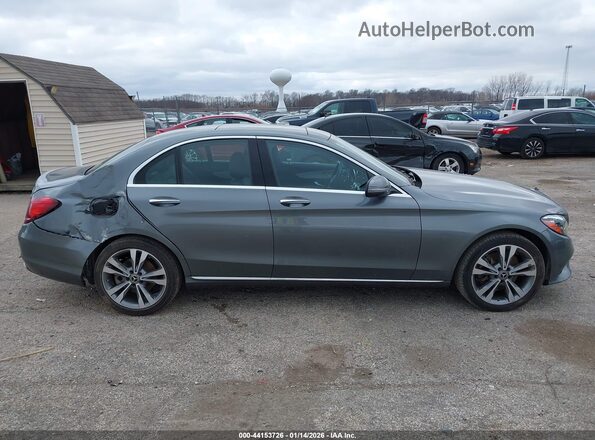 W1KWF8EBXMR606446 2021 MERCEDES-BENZ C Gray Widok wnętrza z tyłu