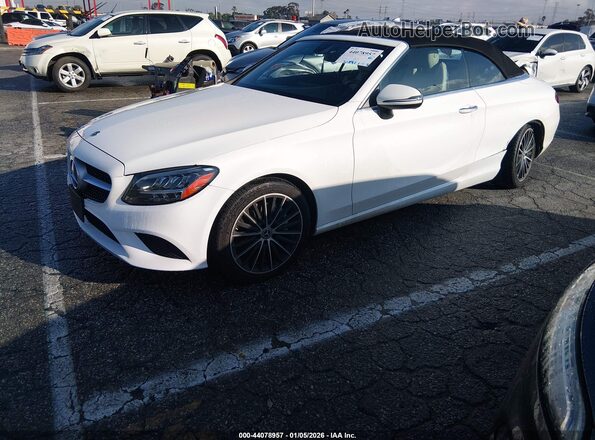 W1KWK8DB1MG064937 2021 MERCEDES-BENZ C-CLASS White Передня ліва чверть