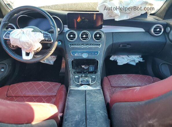 W1KWK8DBXMG070185 2021 MERCEDES-BENZ C Black წინა პანელის ხედი