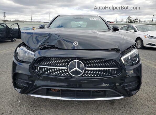 W1KZF5KB4NB057241 2022 MERCEDES-BENZ E Black Front view