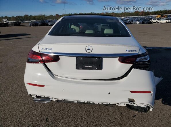 W1KZF5KB8MA886320 2021 MERCEDES-BENZ E Белый Вид сзади
