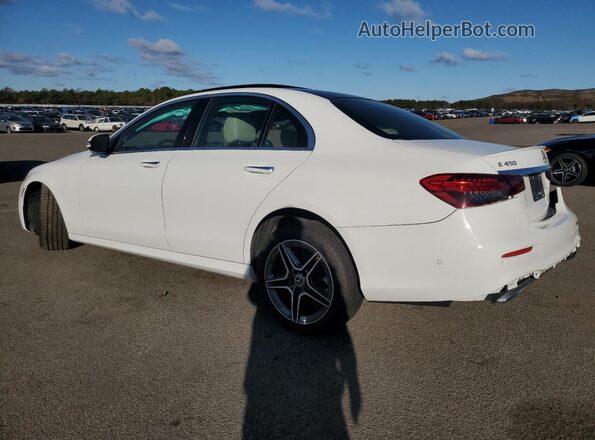 W1KZF5KB8MA886320 2021 MERCEDES-BENZ E Белый Задняя левая четверть