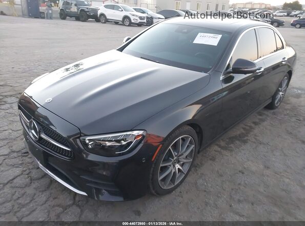 W1KZF8DB4NB095003 2022 MERCEDES-BENZ E-CLASS Black წინა მარცხენა ხედი სამი მეოთხედიდან