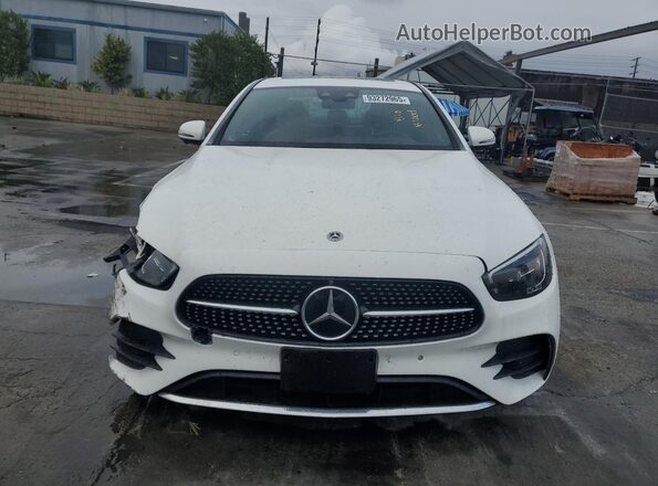 W1KZF8DB7NB093441 2022 MERCEDES-BENZ E White Դիմացի տեսք