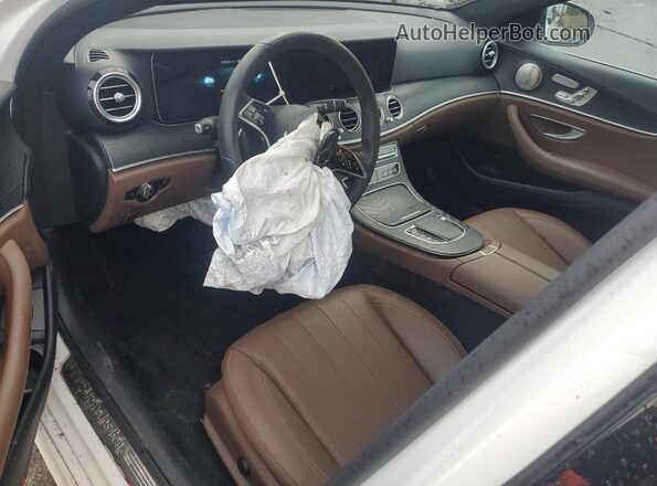 W1KZF8DB7NB093441 2022 MERCEDES-BENZ E White Առջևի վահանակի տեսք