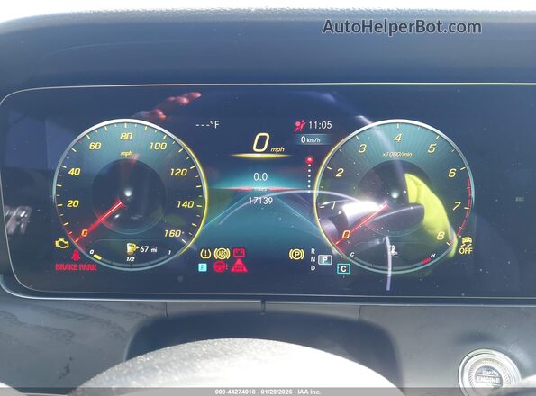 W1KZF8DB8PB185371 2023 MERCEDES-BENZ E-CLASS Black Vista de los asientos traseros
