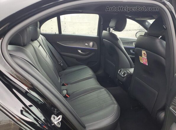 W1KZF8DBXMA873695 2021 MERCEDES-BENZ E Black უკანა სავარძლების ხედი