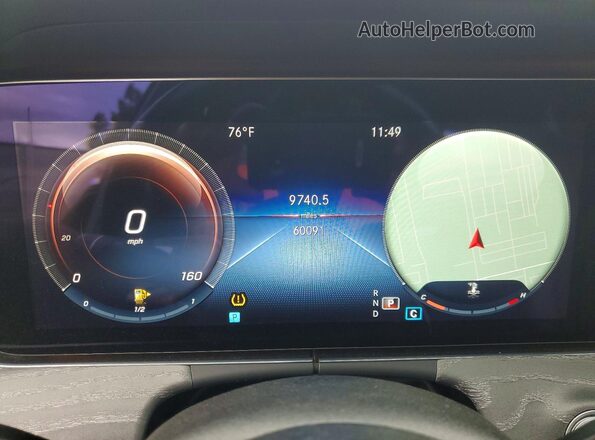 W1KZF8DBXMA873695 2021 MERCEDES-BENZ E Black ხელსაწყოთა პანელის ხედი