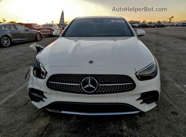 W1KZF8DBXMB004475 2021 MERCEDES-BENZ E White Вид спереду