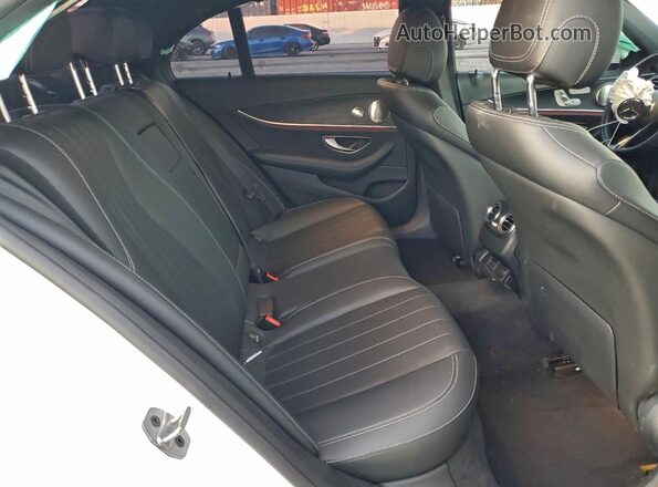 W1KZF8DBXMB004475 2021 MERCEDES-BENZ E White Вид задніх сидінь