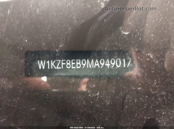 W1KZF8EB9MA949017 2021 MERCEDES-BENZ E-CLASS Black 
