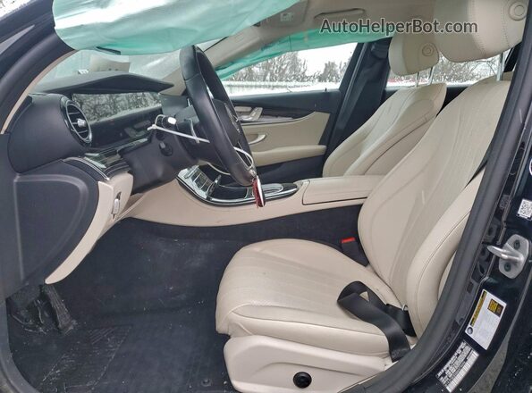 W1KZF8EBXMA979496 2021 MERCEDES-BENZ E Black Widok wnętrza z przodu