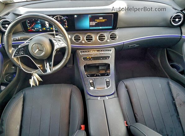 W1KZF8EBXPB189470 2023 MERCEDES-BENZ E Black წინა პანელის ხედი