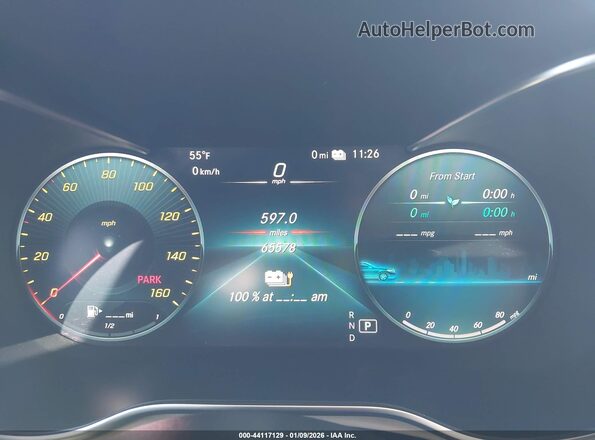 W1N0G5DB0LF776305 2020 MERCEDES-BENZ GLC 350E White უკანა სავარძლების ხედი