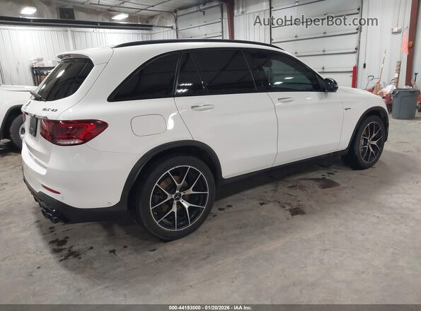 W1N0G6EB4NV360254 2022 MERCEDES-BENZ AMG GLC 43 White უკანა მარჯვენა