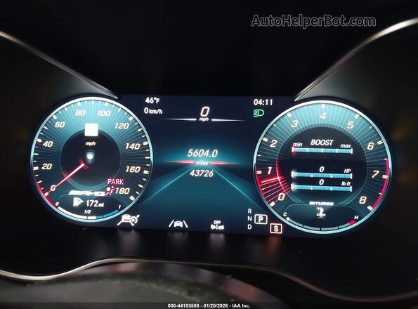 W1N0G6EB4NV360254 2022 MERCEDES-BENZ AMG GLC 43 White 