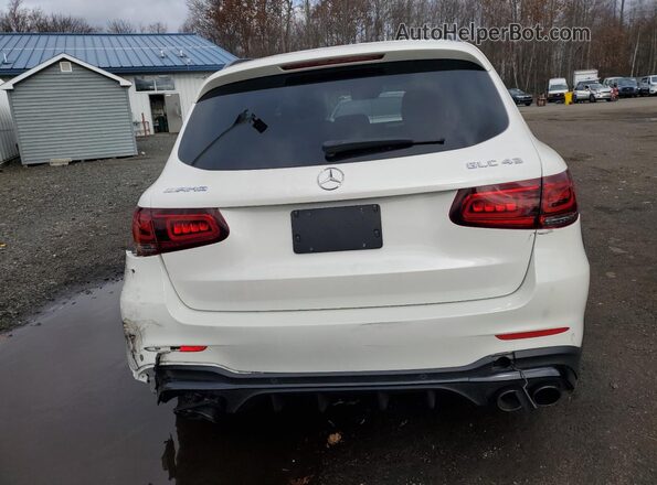 W1N0G6EB5MF921716 2021 MERCEDES-BENZ GLC-CLASS Белый Вид сзади