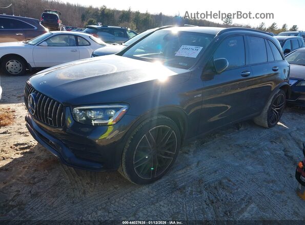 W1N0G6EB7LV262199 2020 MERCEDES-BENZ AMG GLC 43 Черный Передняя левая четверть