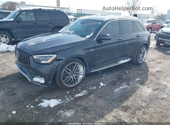 W1N0G6EB8LF813413 2020 MERCEDES-BENZ AMG GLC 43 Черный Передняя левая четверть