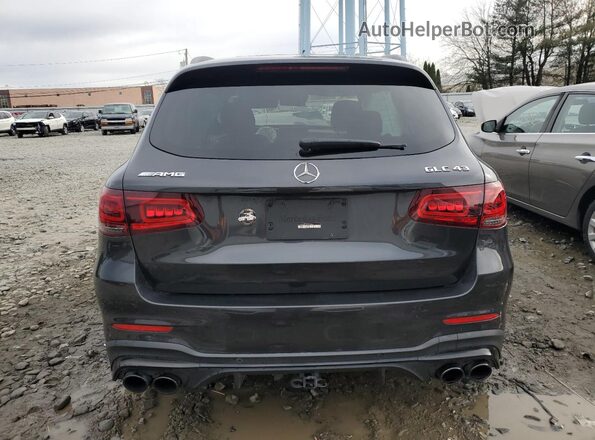 W1N0G6EB8MF956802 2021 MERCEDES-BENZ GLC-CLASS Black Widok z tyłu