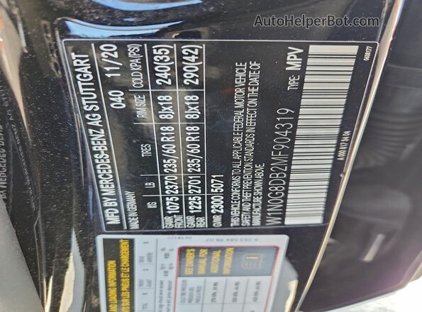 W1N0G8DB2MF904319 2021 MERCEDES-BENZ GLC-CLASS Black 