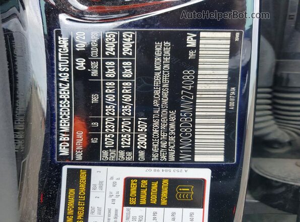 W1N0G8DB5MV274088 2021 MERCEDES-BENZ GLC-CLASS Black 