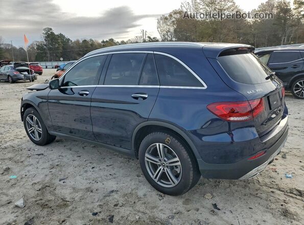 W1N0G8DB7NG079194 2022 MERCEDES-BENZ GLC-CLASS Blue Trasero izquierdo
