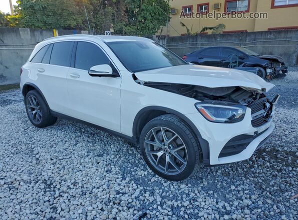 W1N0G8DB7NV337399 2022 MERCEDES-BENZ GLC-CLASS Белый Передняя правая четверть