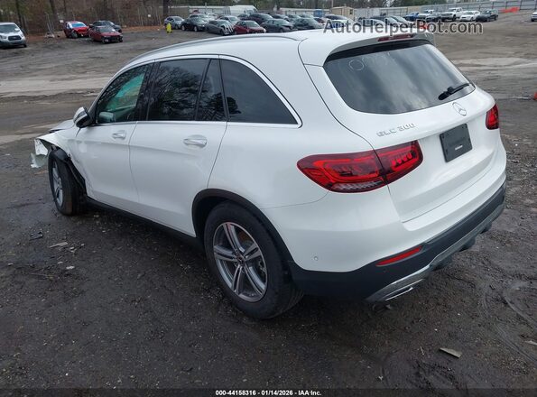 W1N0G8DB9NG090004 2022 MERCEDES-BENZ GLC 300 White Հետևի ձախ