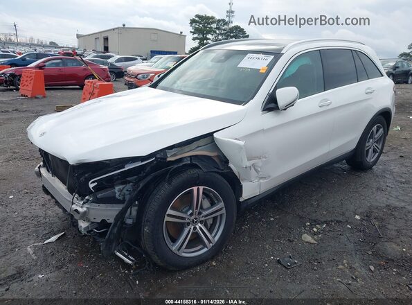 W1N0G8DB9NG090004 2022 MERCEDES-BENZ GLC 300 White Առջևի ձախ երեք քառորդ տեսարան