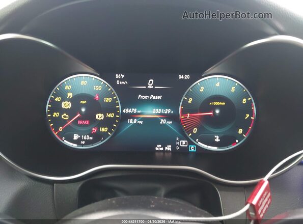W1N0G8EB0LF827771 2020 MERCEDES-BENZ GLC 300 Красный 