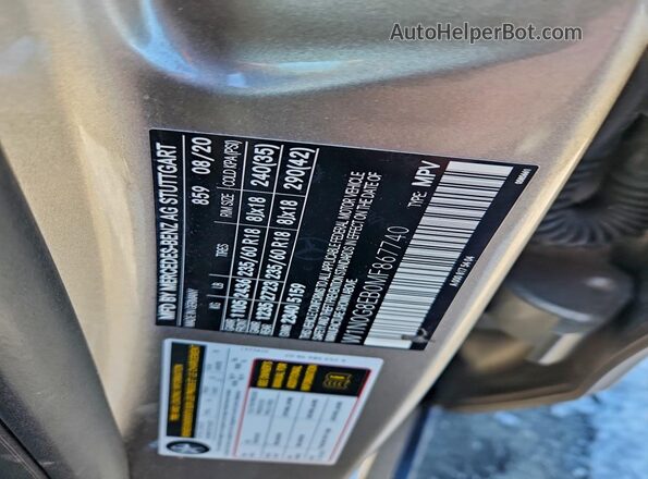 W1N0G8EB0MF867740 2021 MERCEDES-BENZ GLC-CLASS Silver 