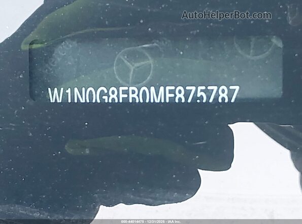 W1N0G8EB0MF875787 2021 MERCEDES-BENZ GLC 300 Silver 