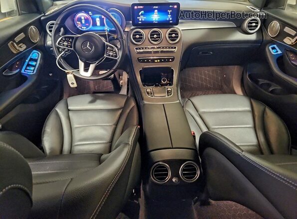 W1N0G8EB0MV280508 2021 MERCEDES-BENZ GLC-CLASS White წინა პანელის ხედი