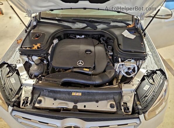 W1N0G8EB0MV280508 2021 MERCEDES-BENZ GLC-CLASS White ძრავის განყოფილების ხედი